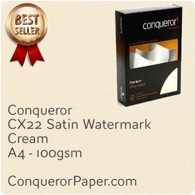 Paper CX22 Cream A4-210x297 100gsm