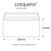 Envelopes Connoisseur Soft White DL-110x220mm 120gsm
