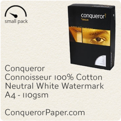 Paper Connoisseur Natural White A4-210x297mm 110gsm 50 sheets