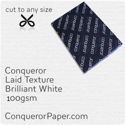Paper Laid Brilliant White SRA2-450x640mm 100gsm