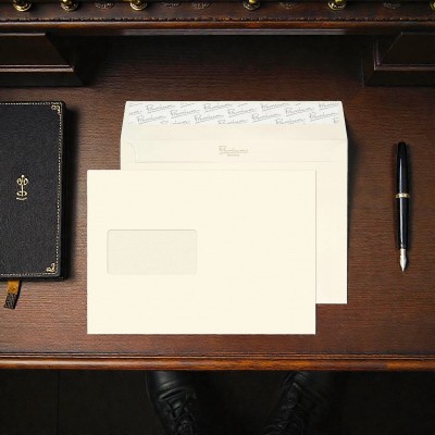 WINDOW Laid High White Window C5-162x229mm 120gsm - 500 Envelopes